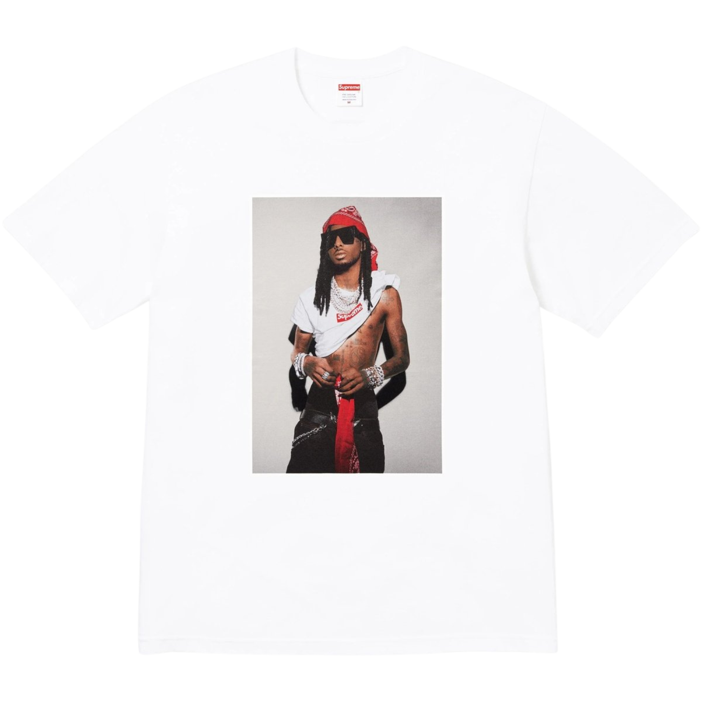 Camiseta Supreme x Playboi Carti Branca