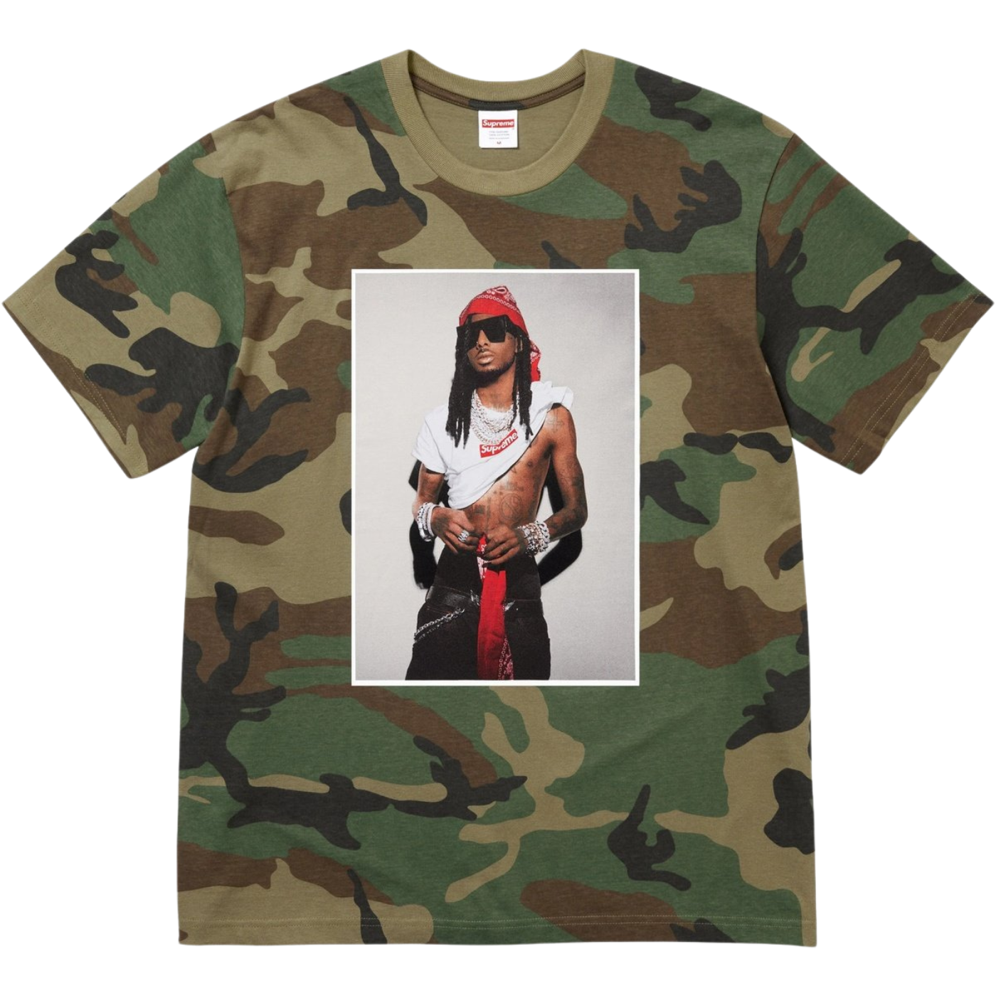 Camiseta Supreme x Playboi Carti Camo