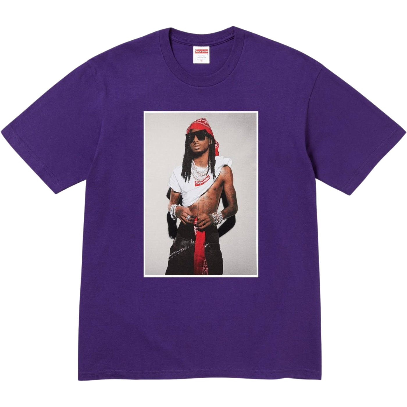 Camiseta Supreme x Playboi Carti Roxa