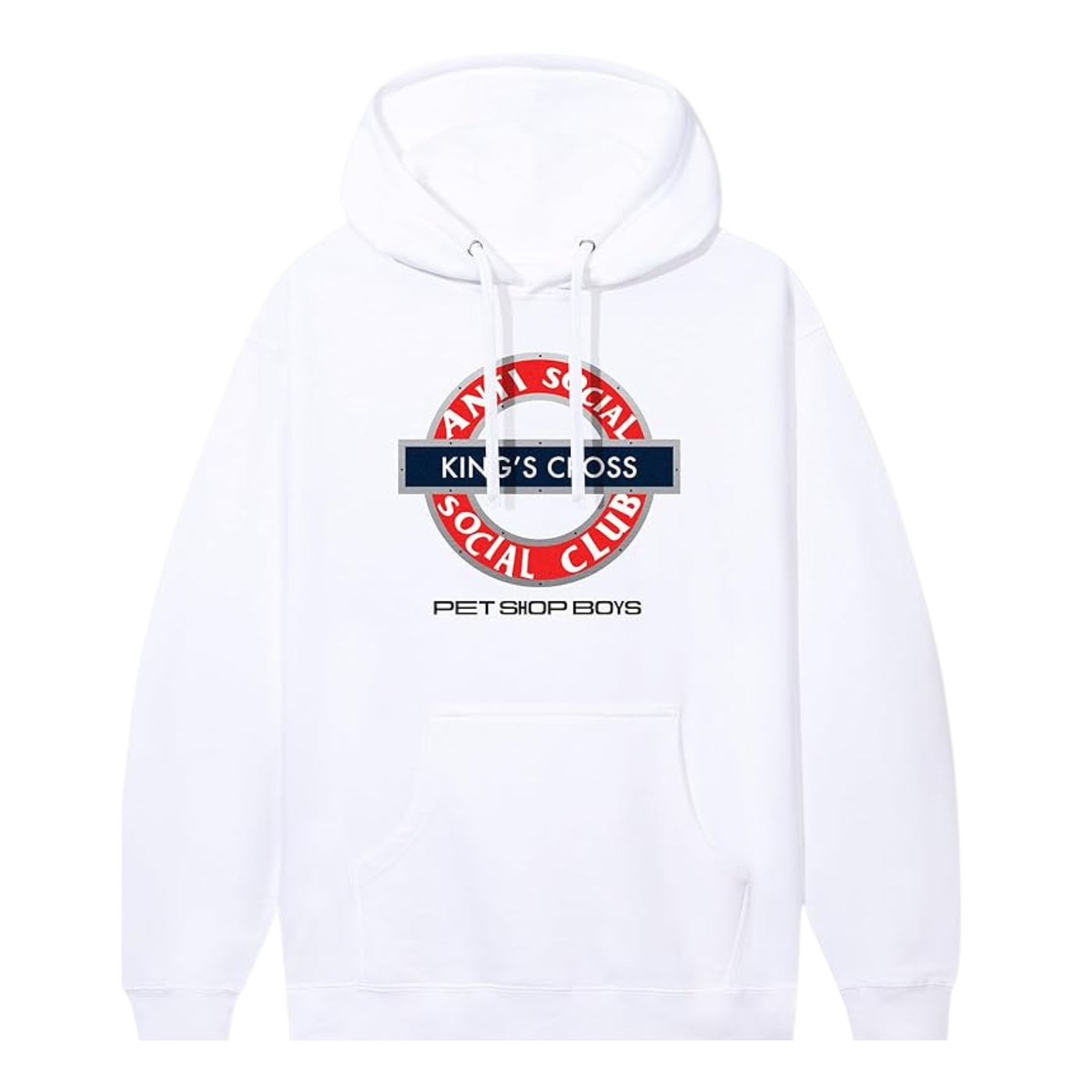 Moletom Anti Social Social Club King Cross Branca