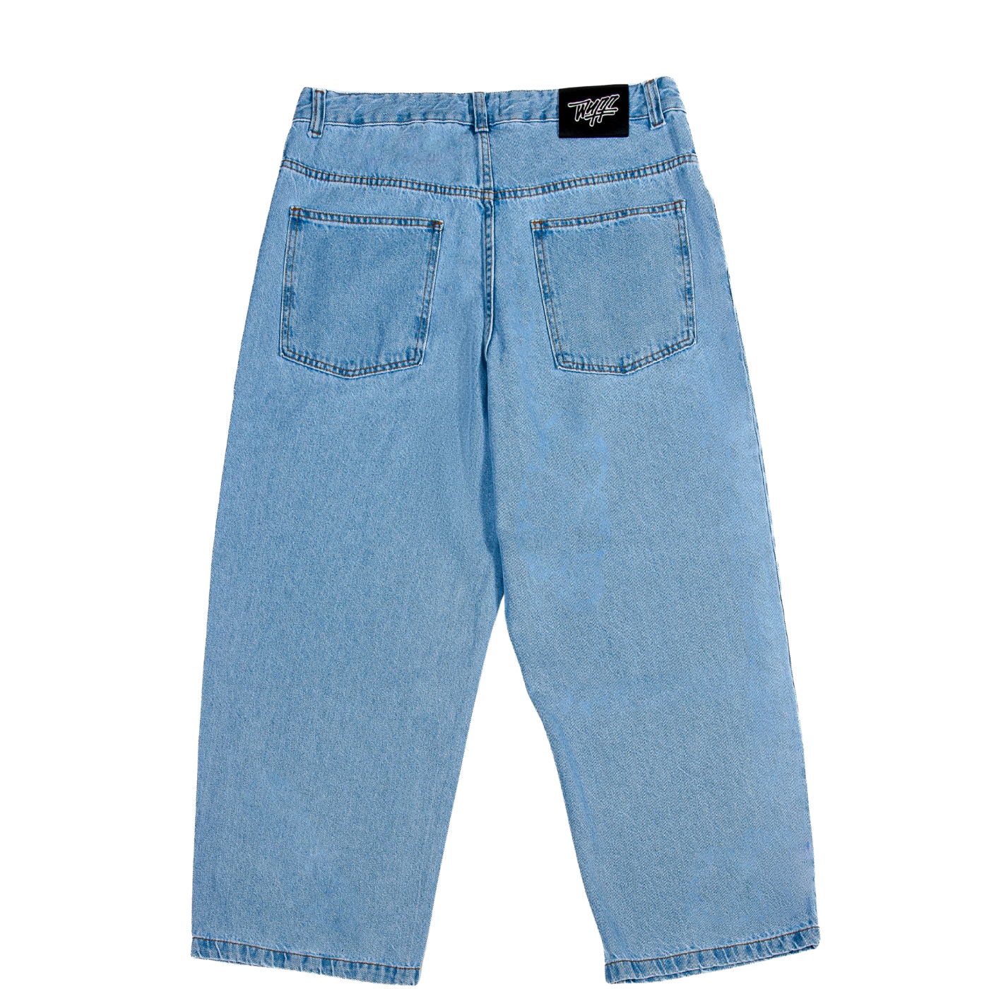 Calça Wuff Baggy Jeans Azul Clara