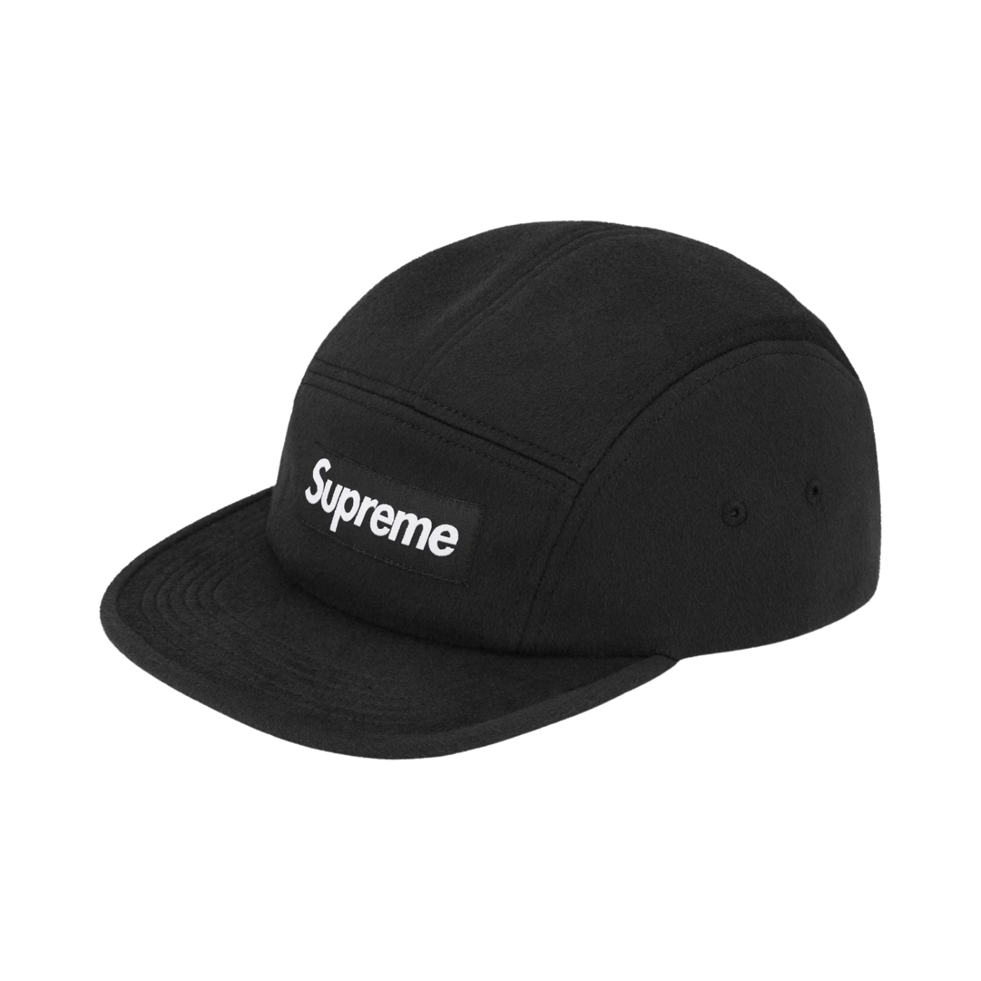 Boné Supreme Wool Camp Preto