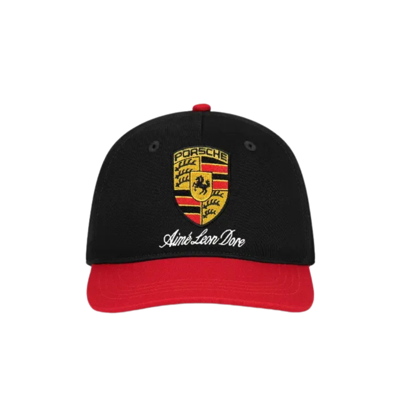 Porsche x Aimé Leon Dore Boné Colorblock Logo Jet Black Multi