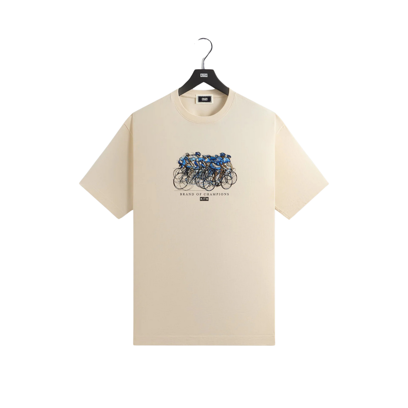 Camiseta Kith Brand of Champions Sandrift