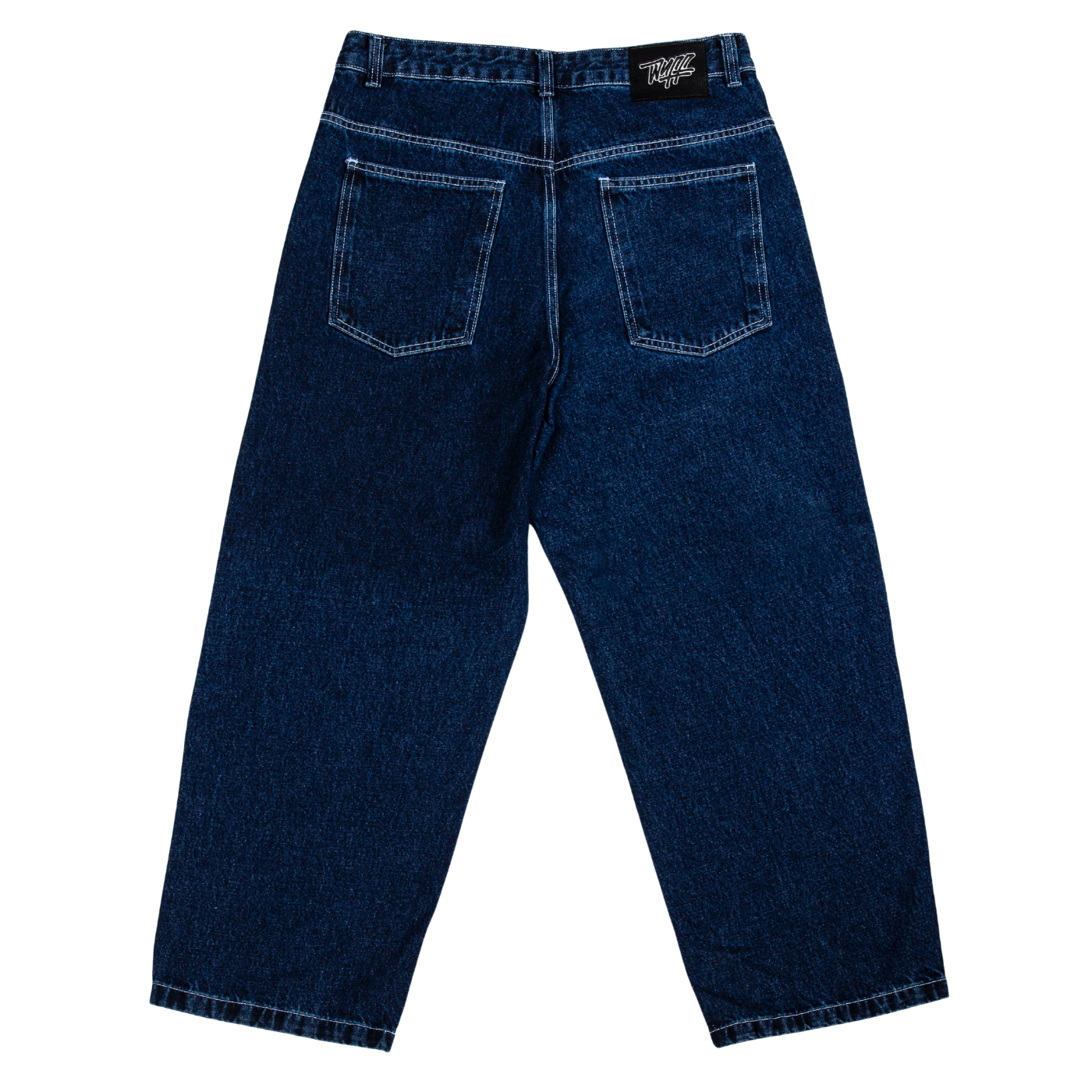 Calça Wuff Baggy Jeans Azul Escura