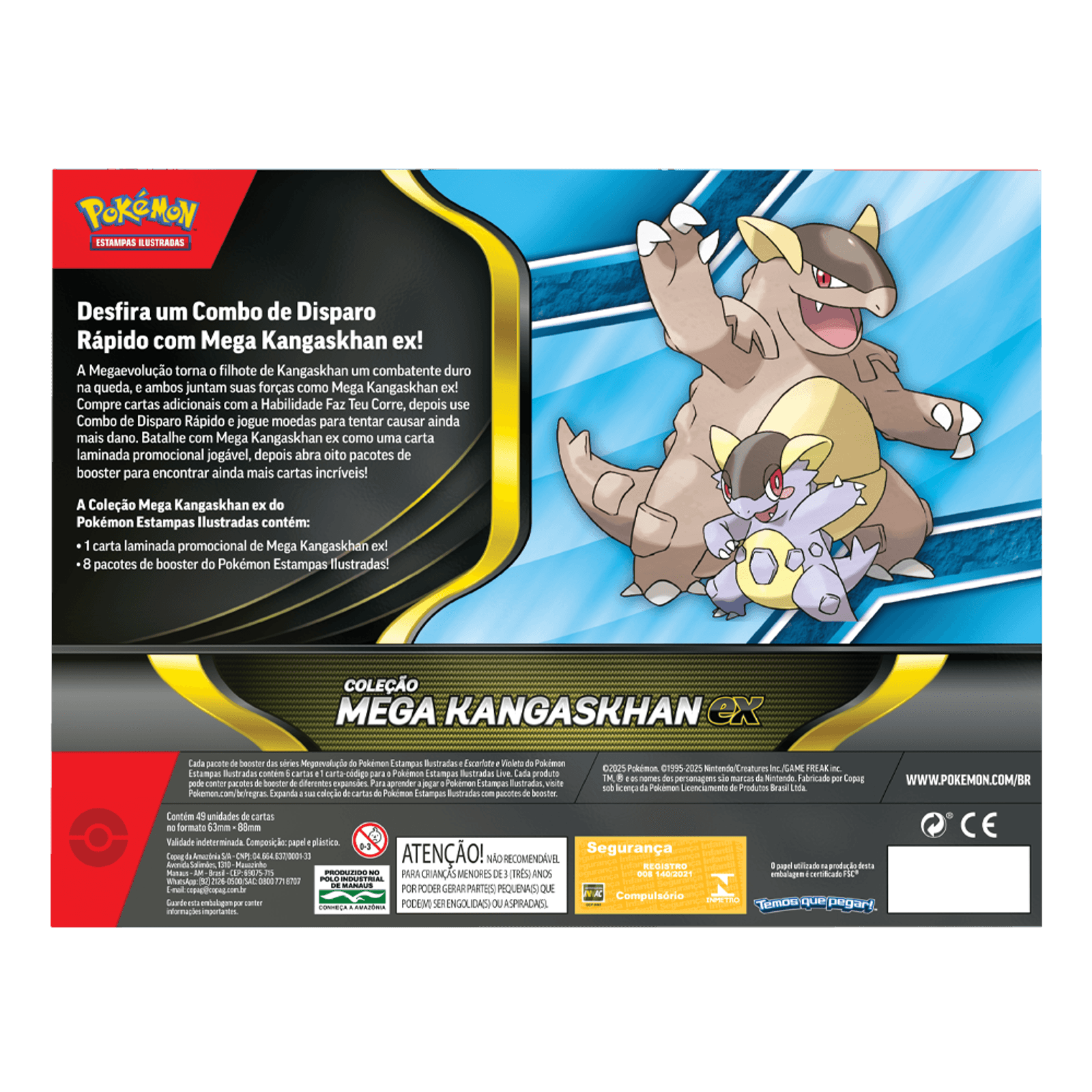 Box Pokémon Mega Kangaskhan Ex